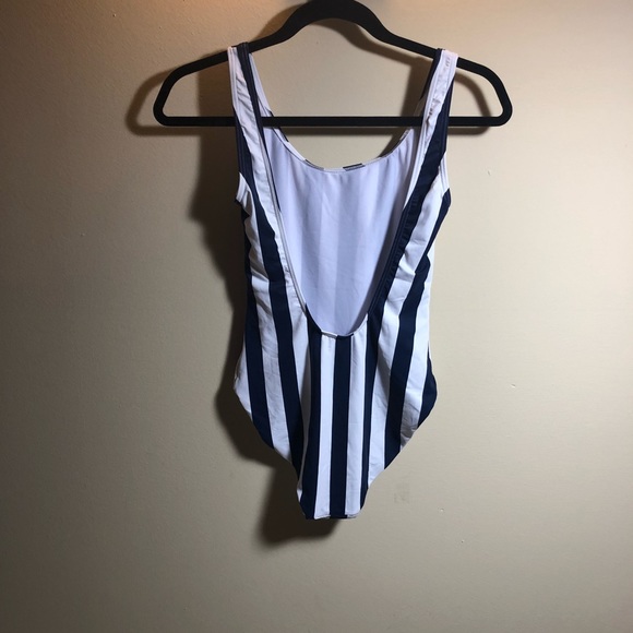 Striped swimsuit one piece SOLD - Picture 7 of 7